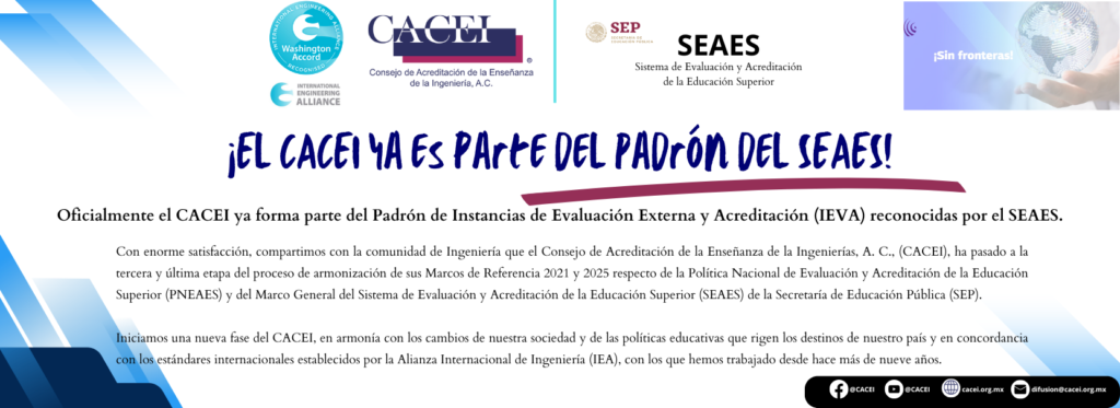 Banner CACEI-SEAES