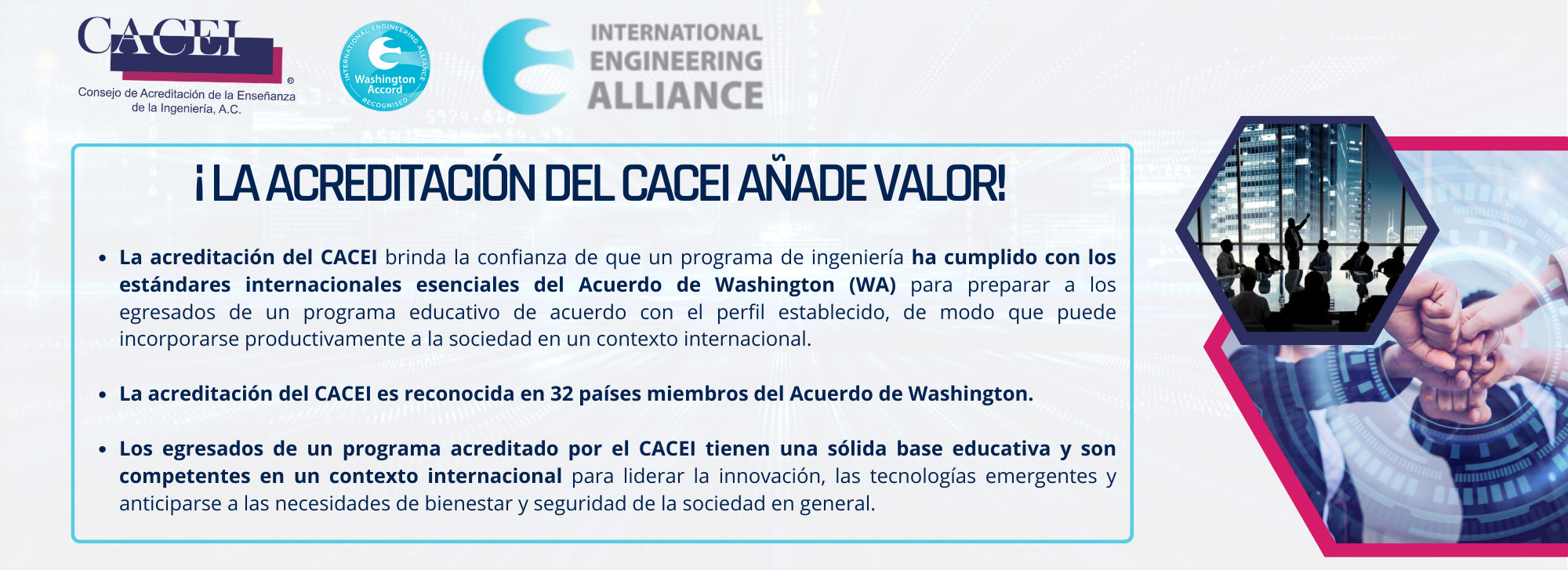 Beneficios de la Acreditación